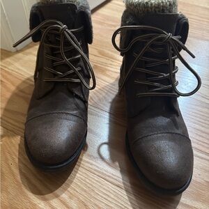 Cliffs by WHITE MOUNTAIN Brown Lace-Up Boots